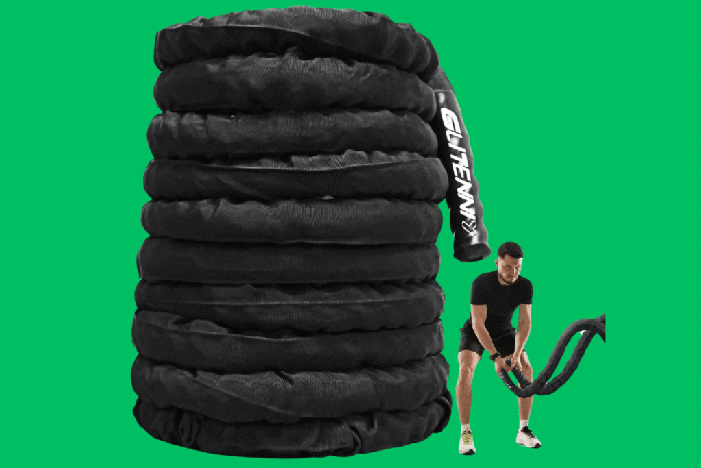 Battle Ropes, best gym equipment for cardio