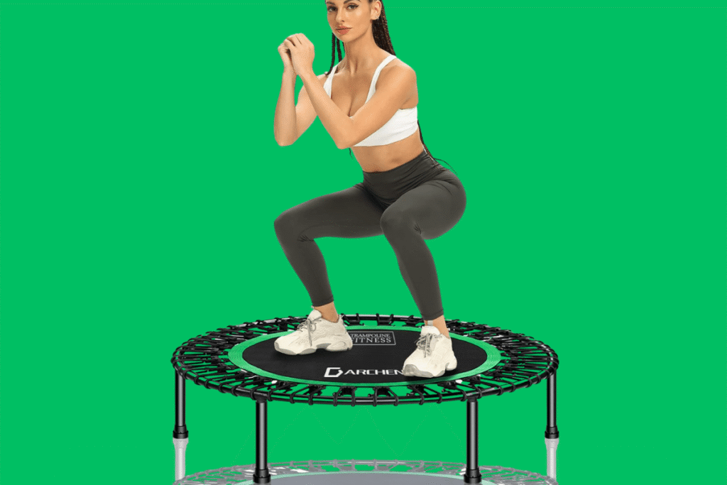 best cardio equipment for home gym, Mini+Trampoline